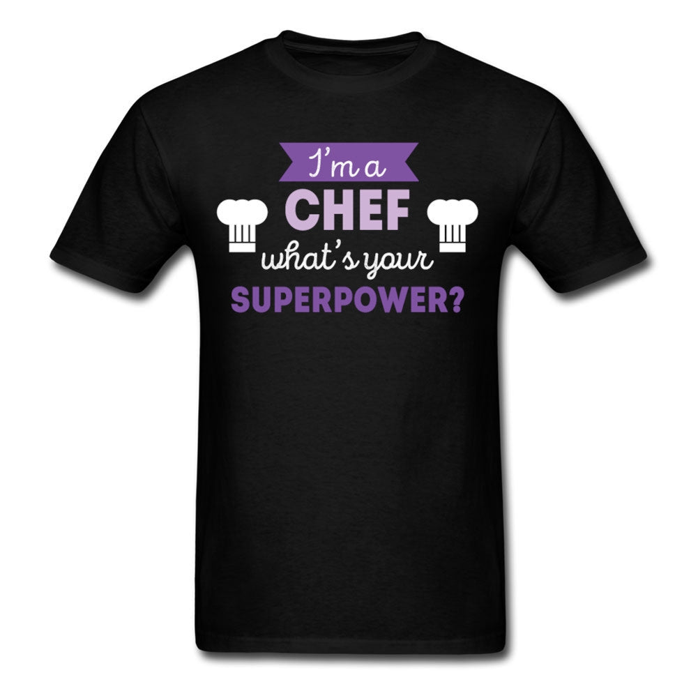 Tops Short Sleeve  T Shirts Chef