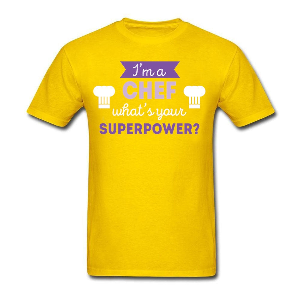 Tops Short Sleeve  T Shirts Chef