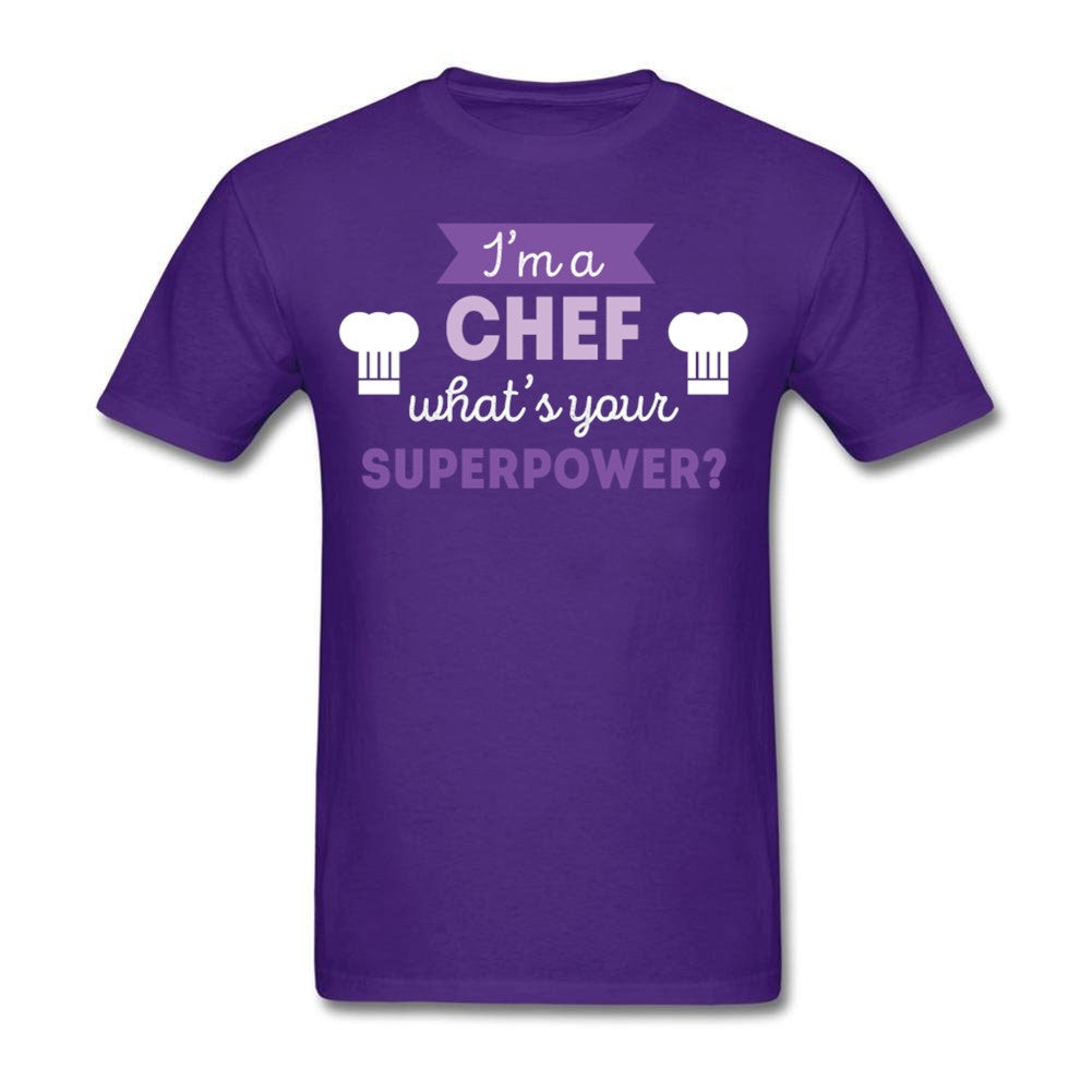 Tops Short Sleeve  T Shirts Chef