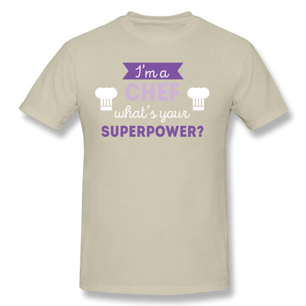 Tops Short Sleeve  T Shirts Chef