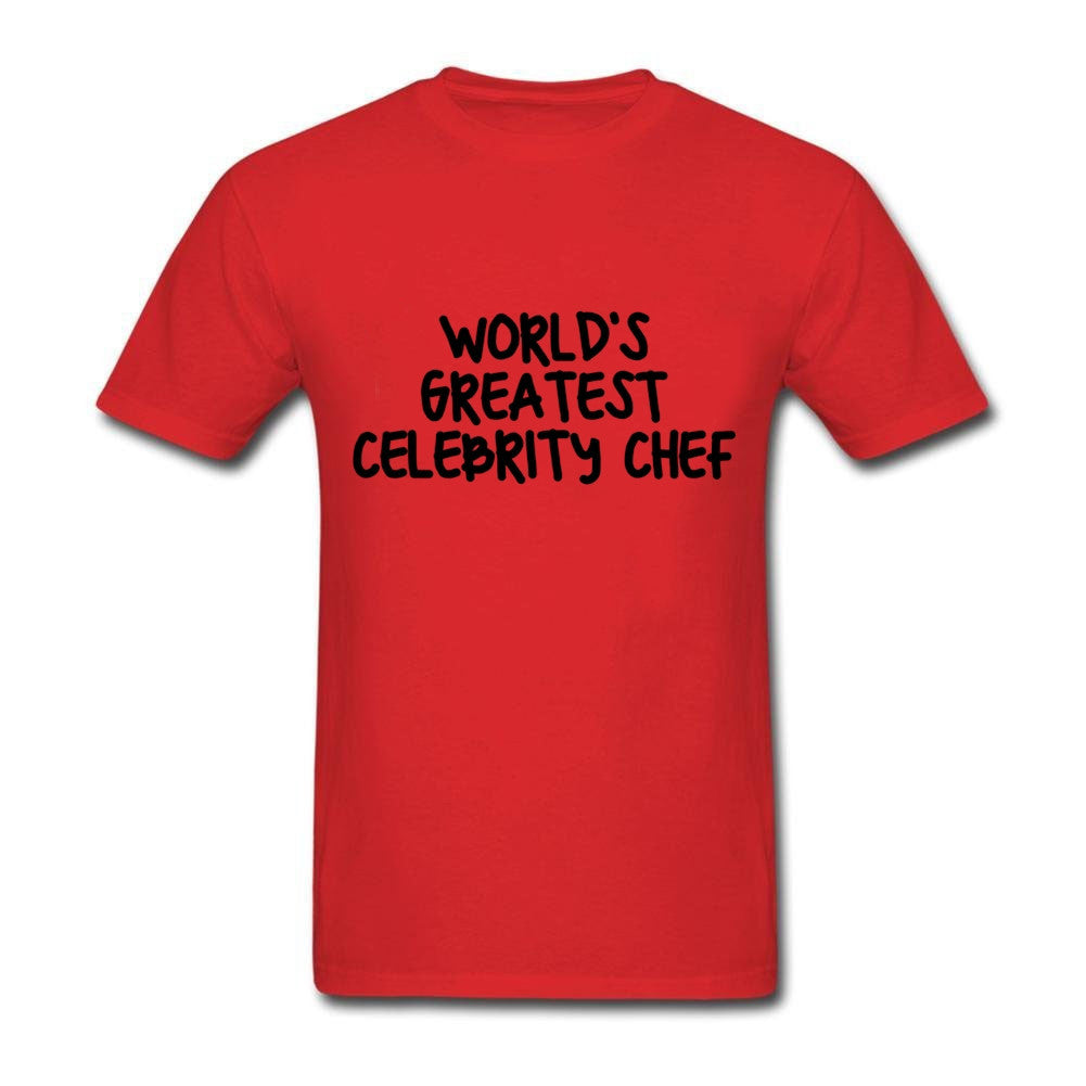 Crewneck Mens Chef T-Shirt