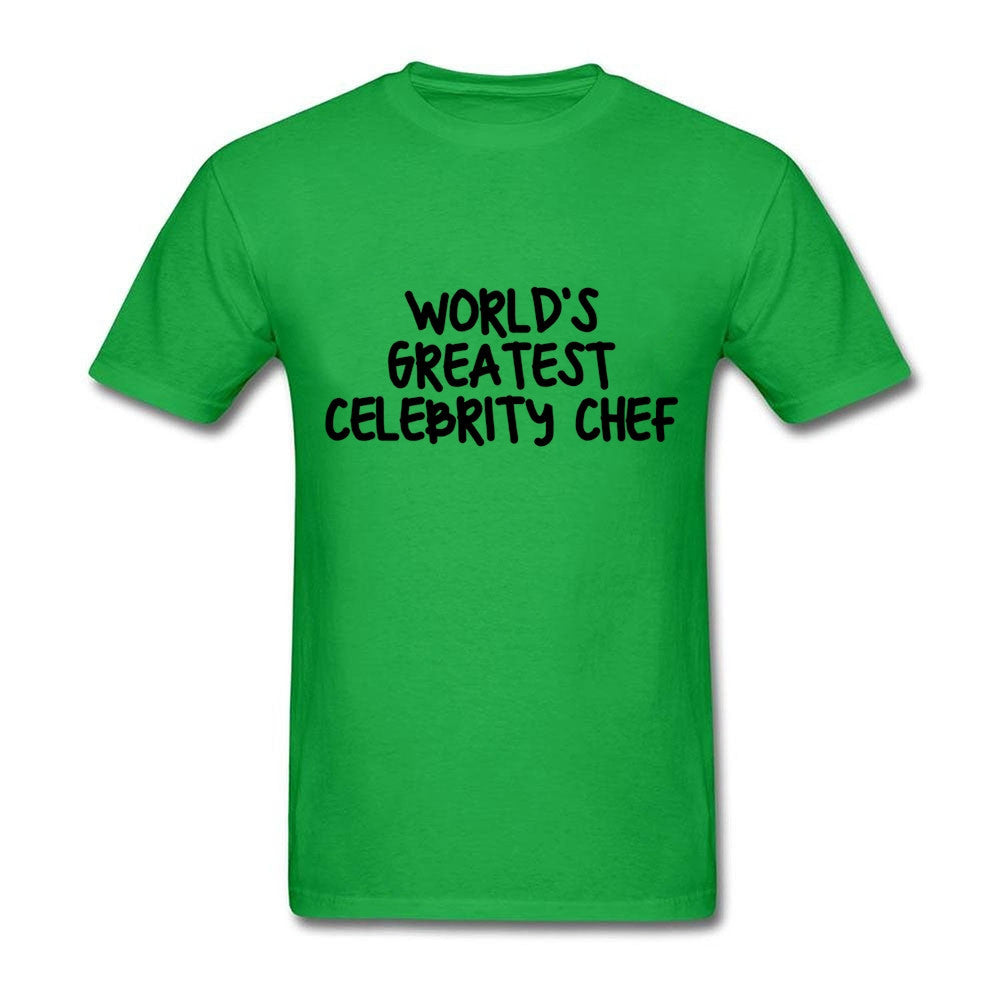 Crewneck Mens Chef T-Shirt