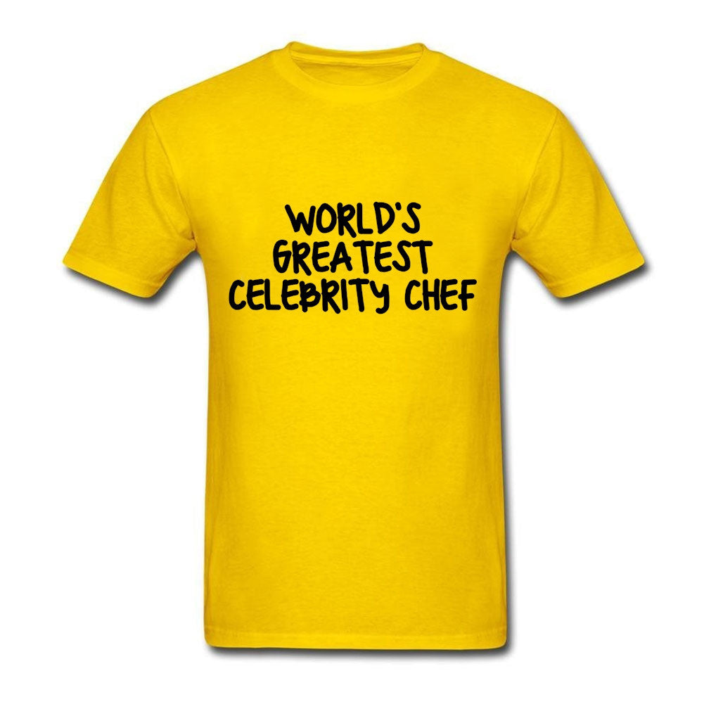 Crewneck Mens Chef T-Shirt