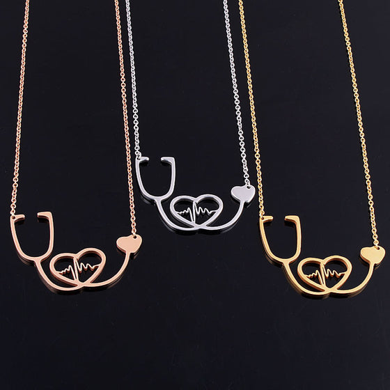 Femme Heartbeat I Love You Necklaces
