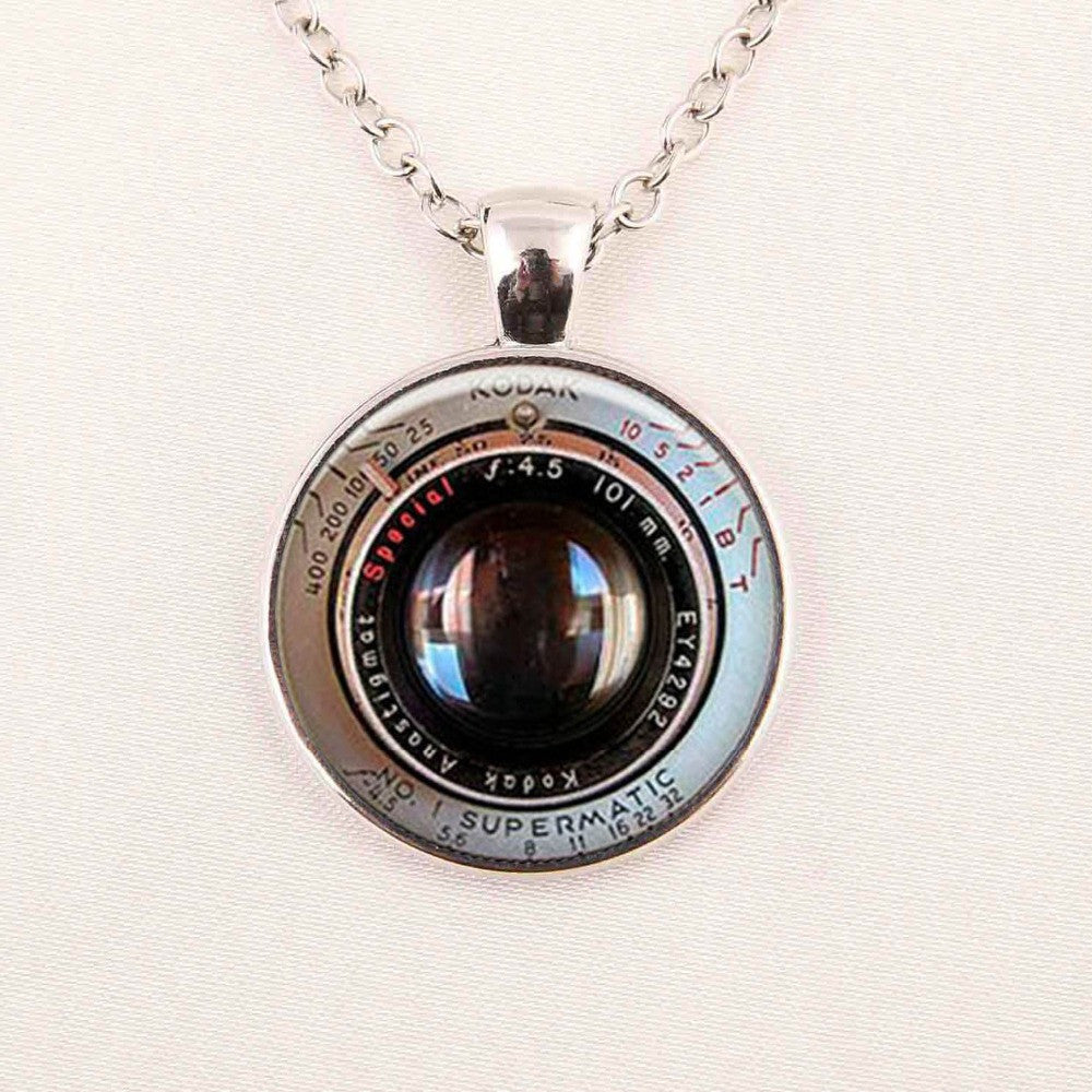 Lens Photography Necklace Camera