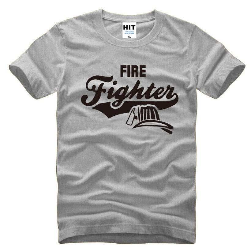 Creative Firefighter Casual T-shirt
